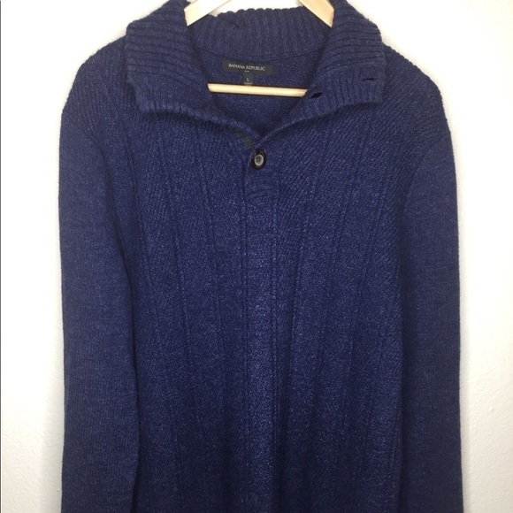 Banana Republic Factory Other - Banana Republic Factory Heavy Knit Sweater V Neck